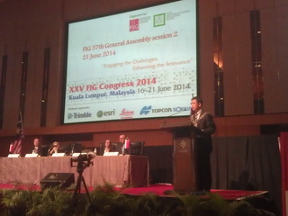 XXV FIG International Congress 2014 Kuala Lumpur, Malaysia XXV FIG International Congress 2014 Kuala Lumpur, Malaysia